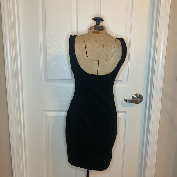 NWOT ASTR The Label Black Cocktail Dress C29 - Picture 2 of 5